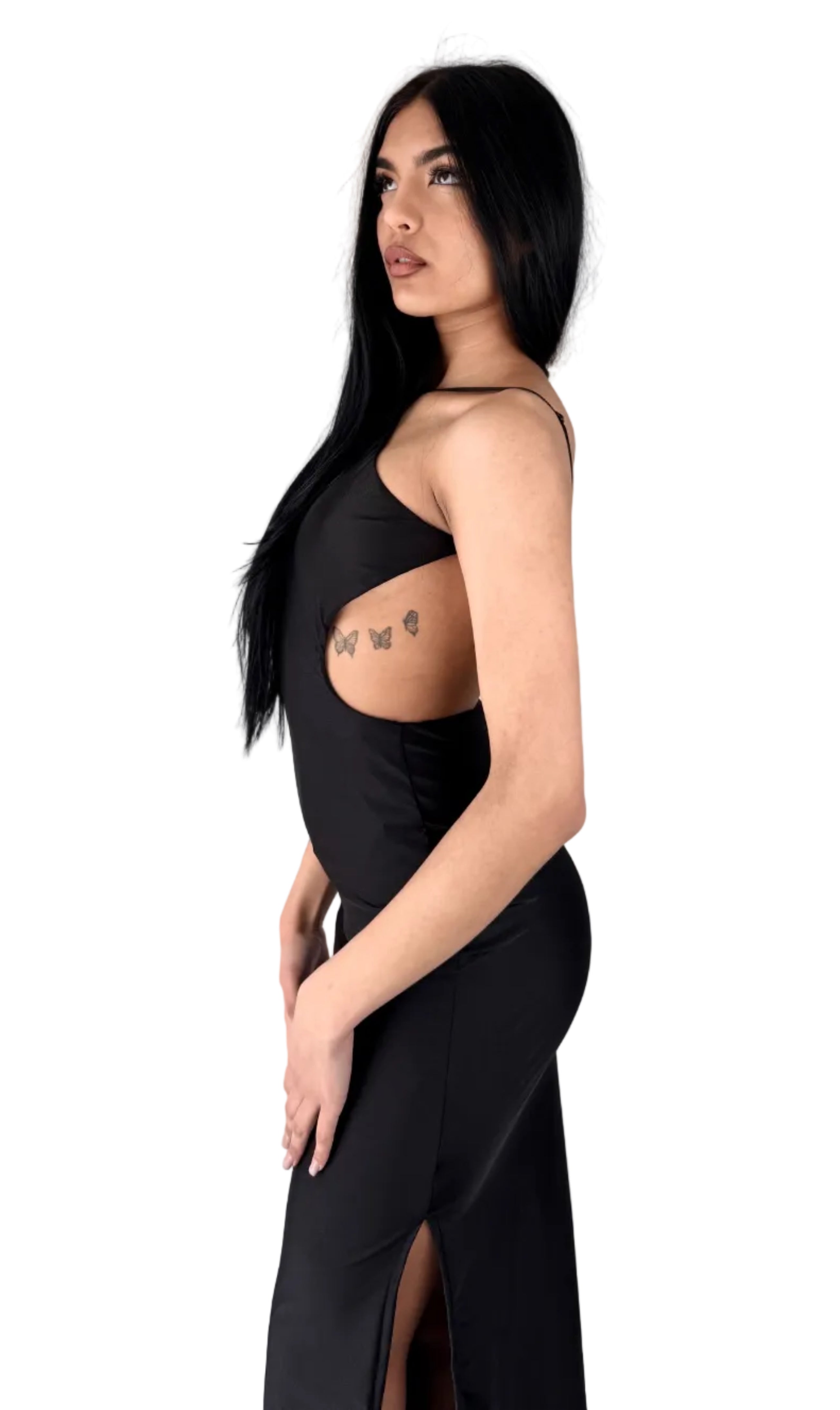 Abito Lungo "Night Fever" – Cut-Out & Schiena Scoperta