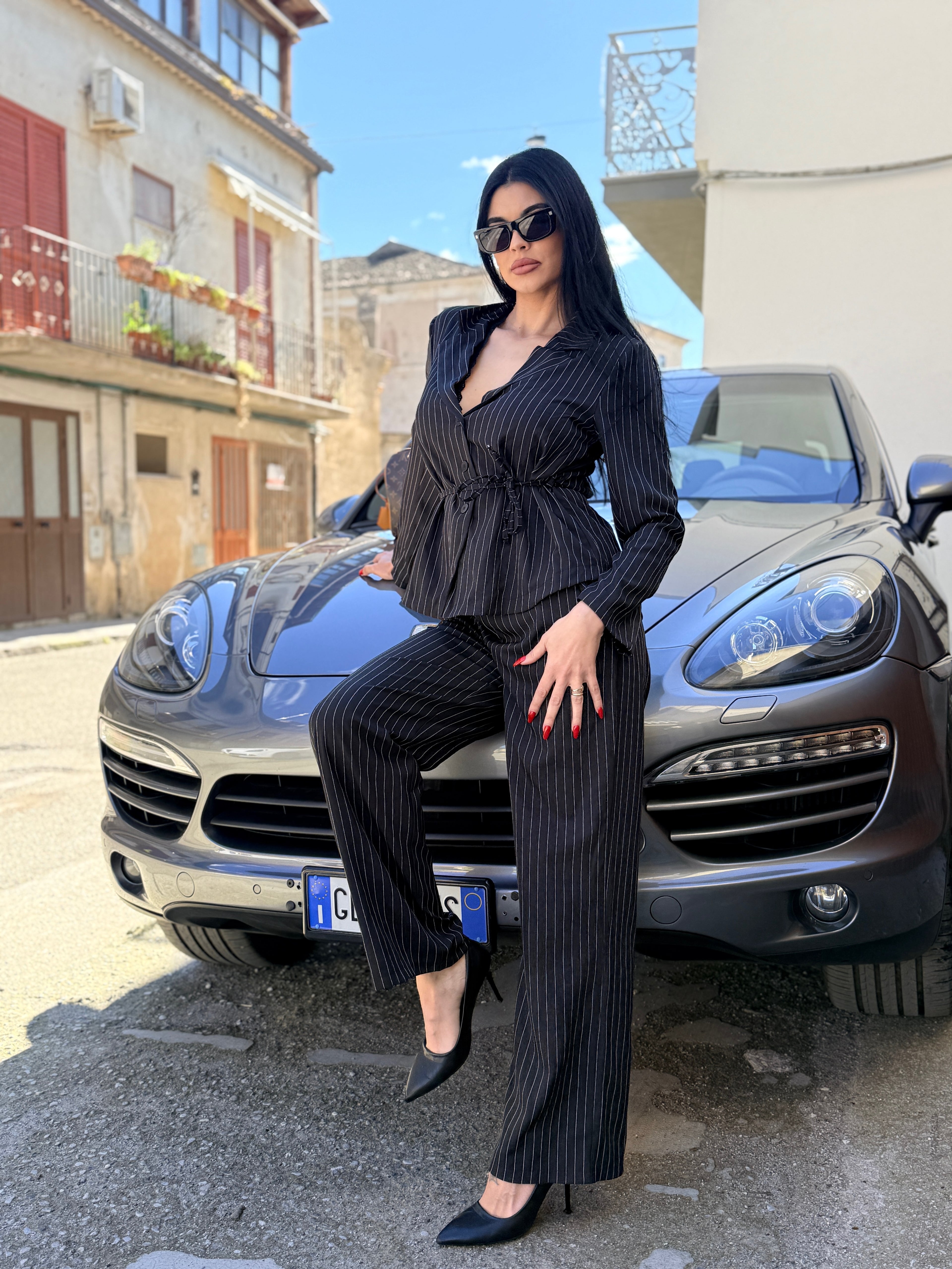 Tailleur Gessato Chic & Soft - Eleganza