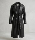 Trench Lungo in Ecopelle – Eleganza