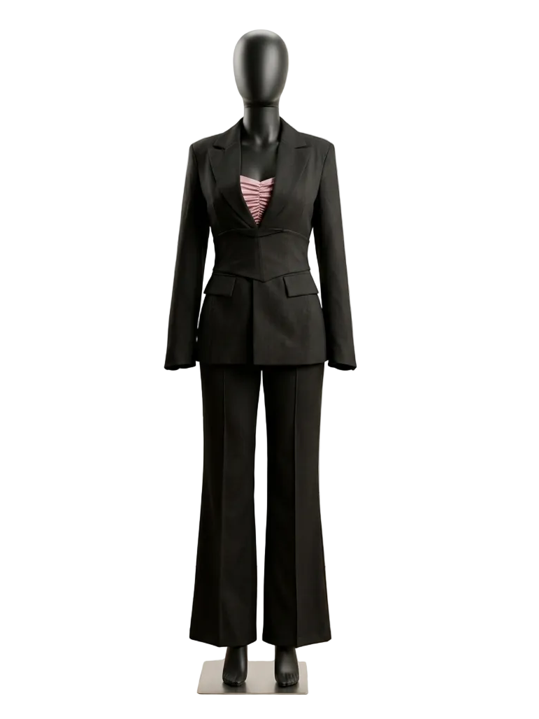 Tailleur Couture 3 Pezzi - Nero Assoluto