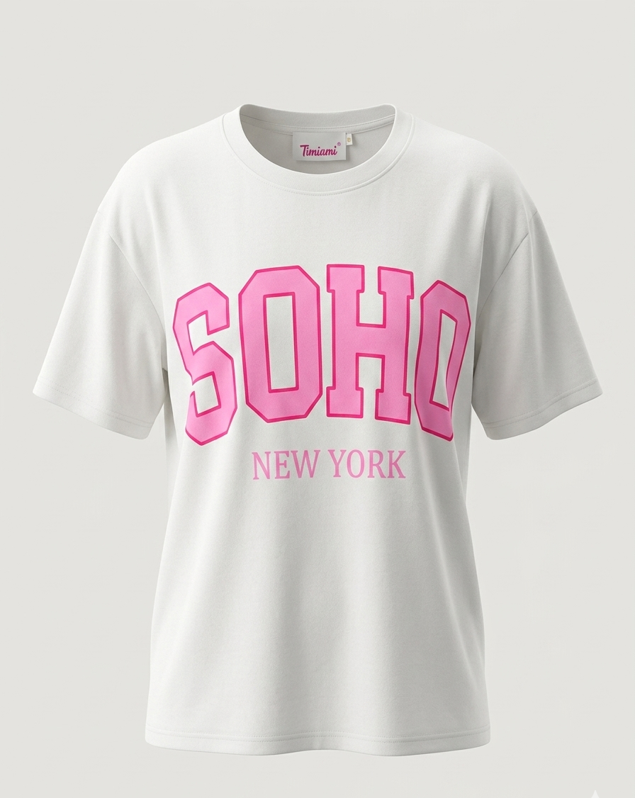 T-Shirt "Soho New York" – Urban Chic & Comfort