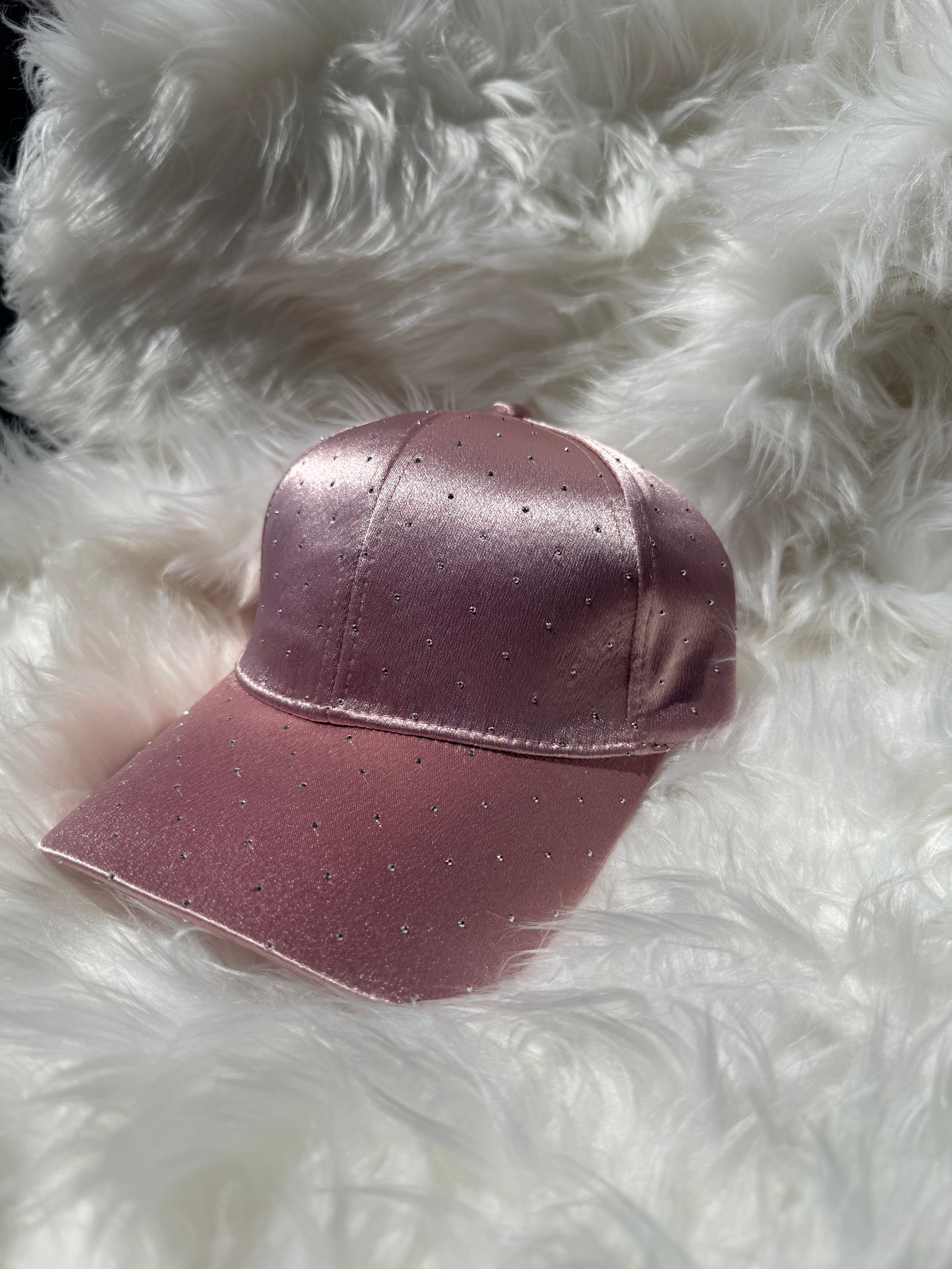 Cappello Luxury Satin con Strass