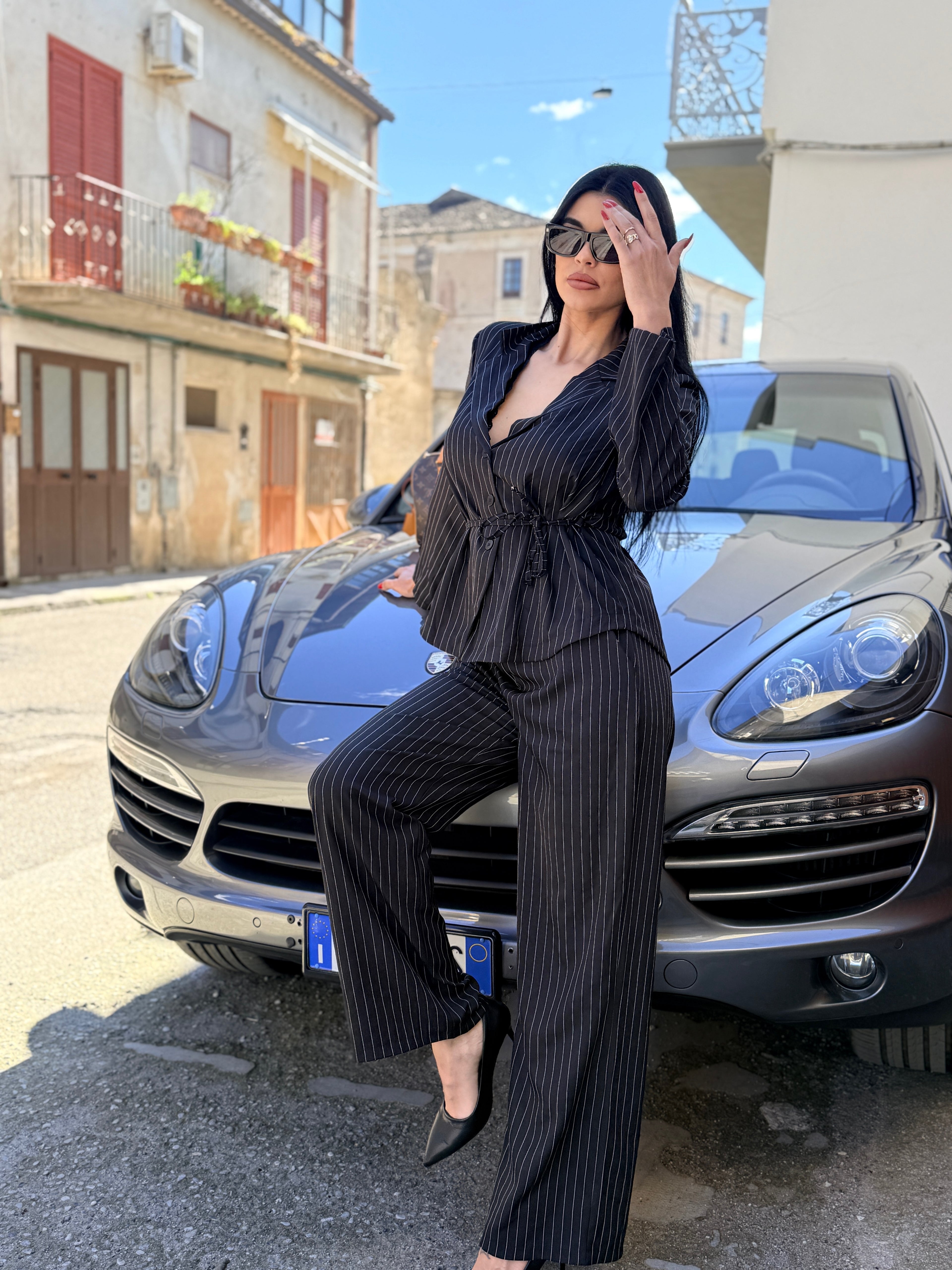 Tailleur Gessato Chic & Soft - Eleganza