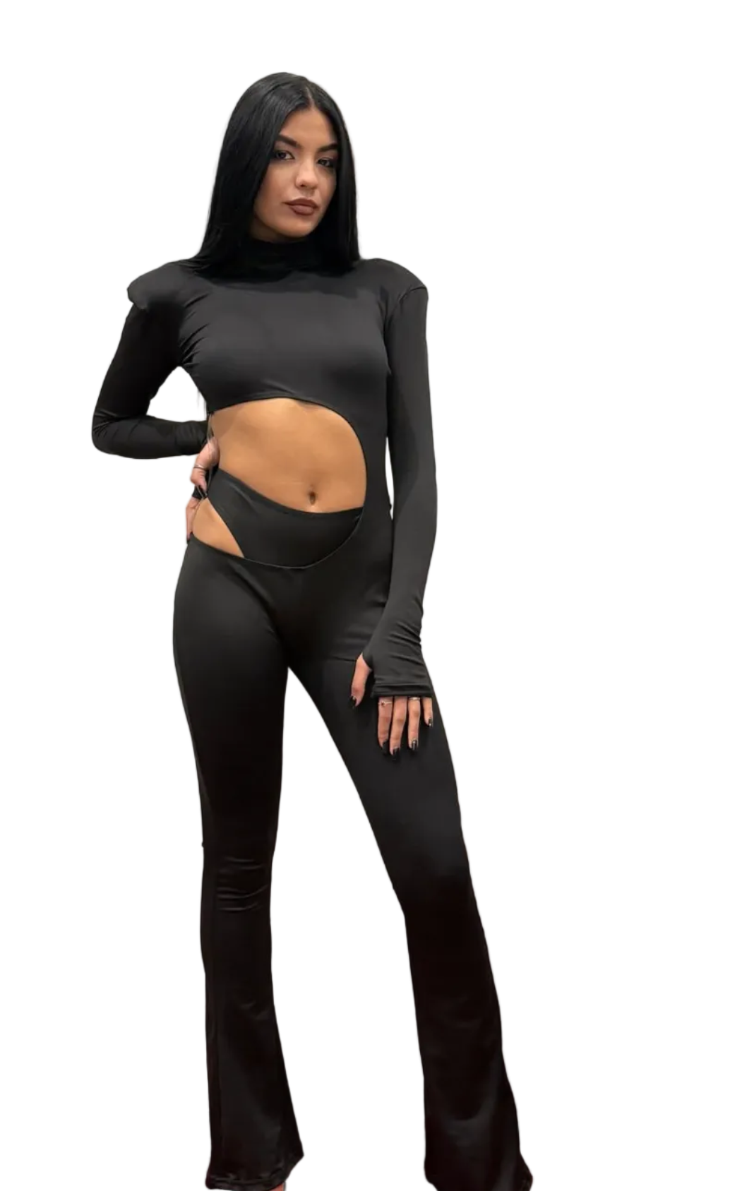 Tutina "Viral Cut-Out" – Black Edition