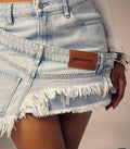 Minigonna di Jeans Deostruita - Urban Chic Design