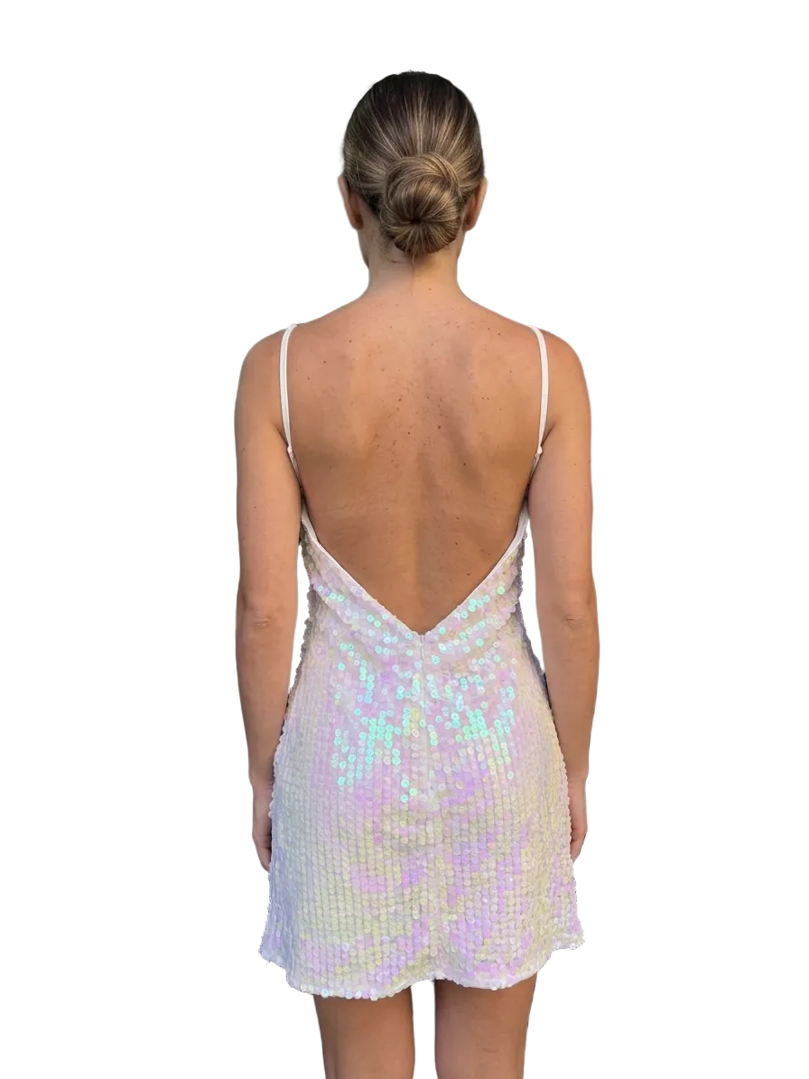 Mini Dress Scintillante – Taglia Unica