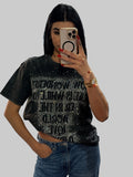 T-Shirt "How Wonderful Life Is" – Edizione Strass