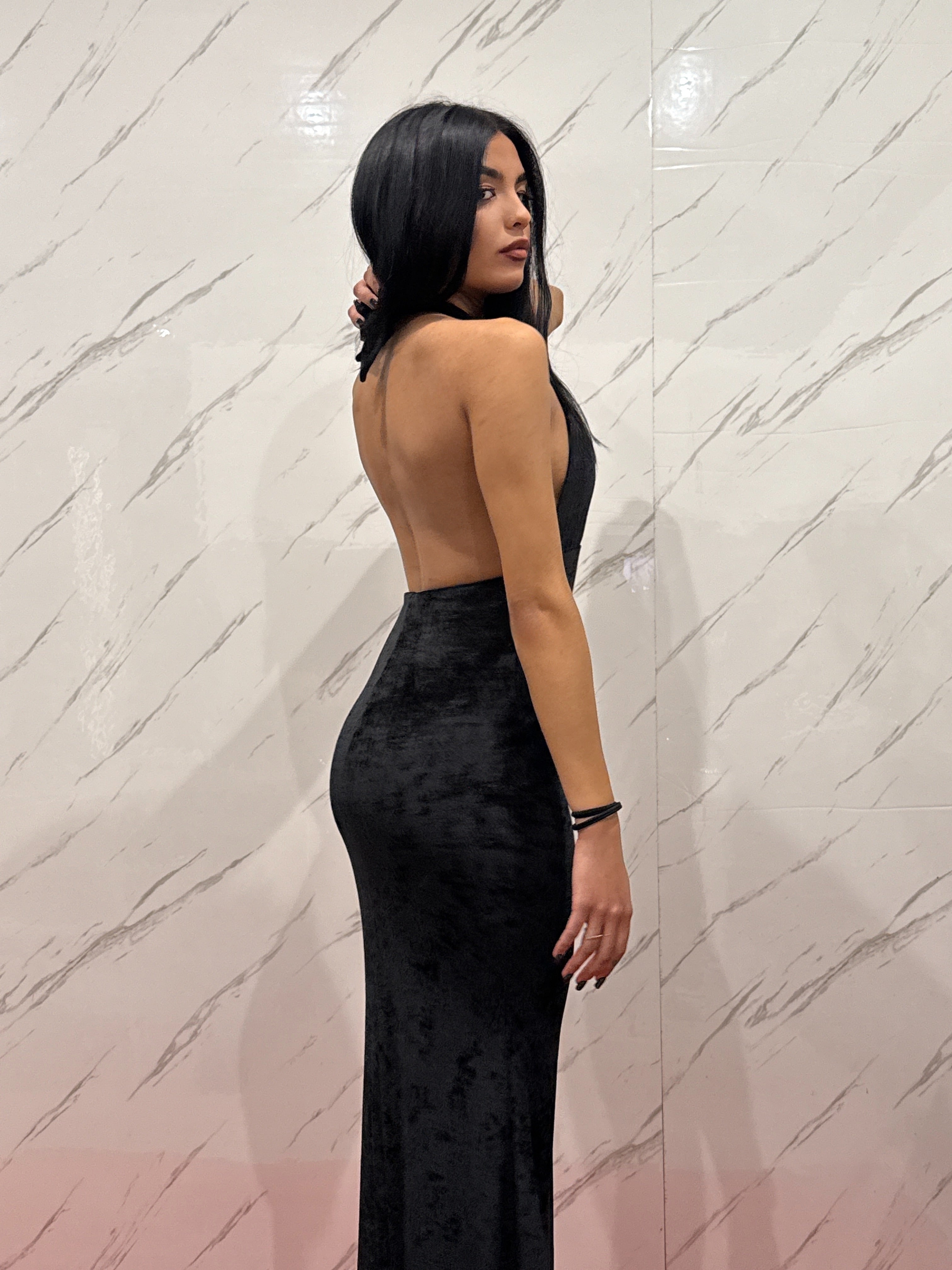 Abito  "Aura" - Eleganza in Velluto