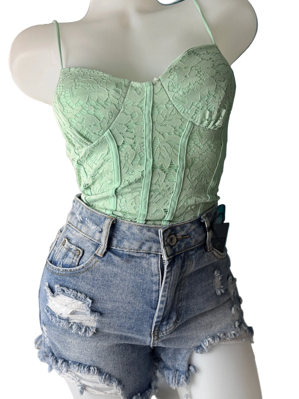 Corsetto in Pizzo Chic