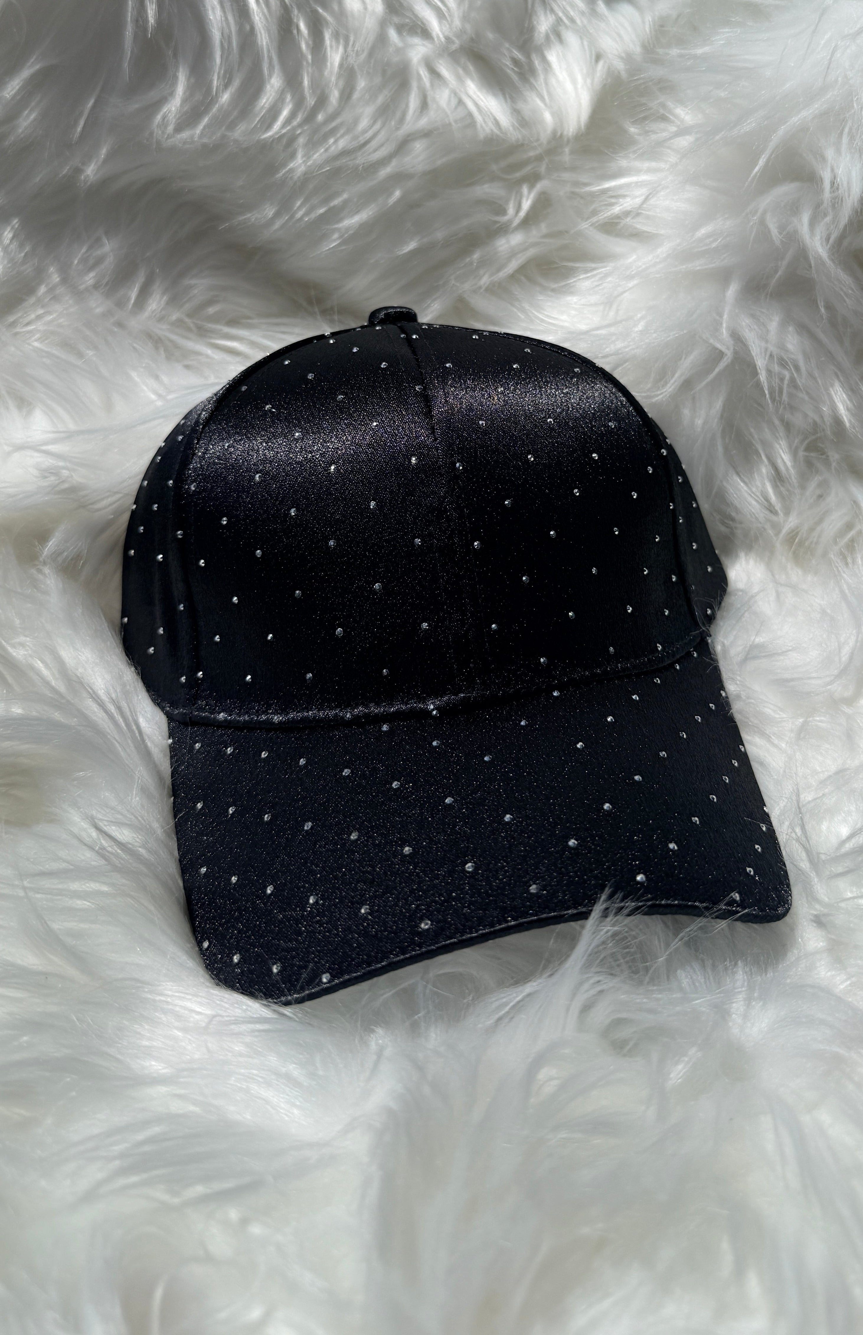Cappello Luxury Satin con Strass