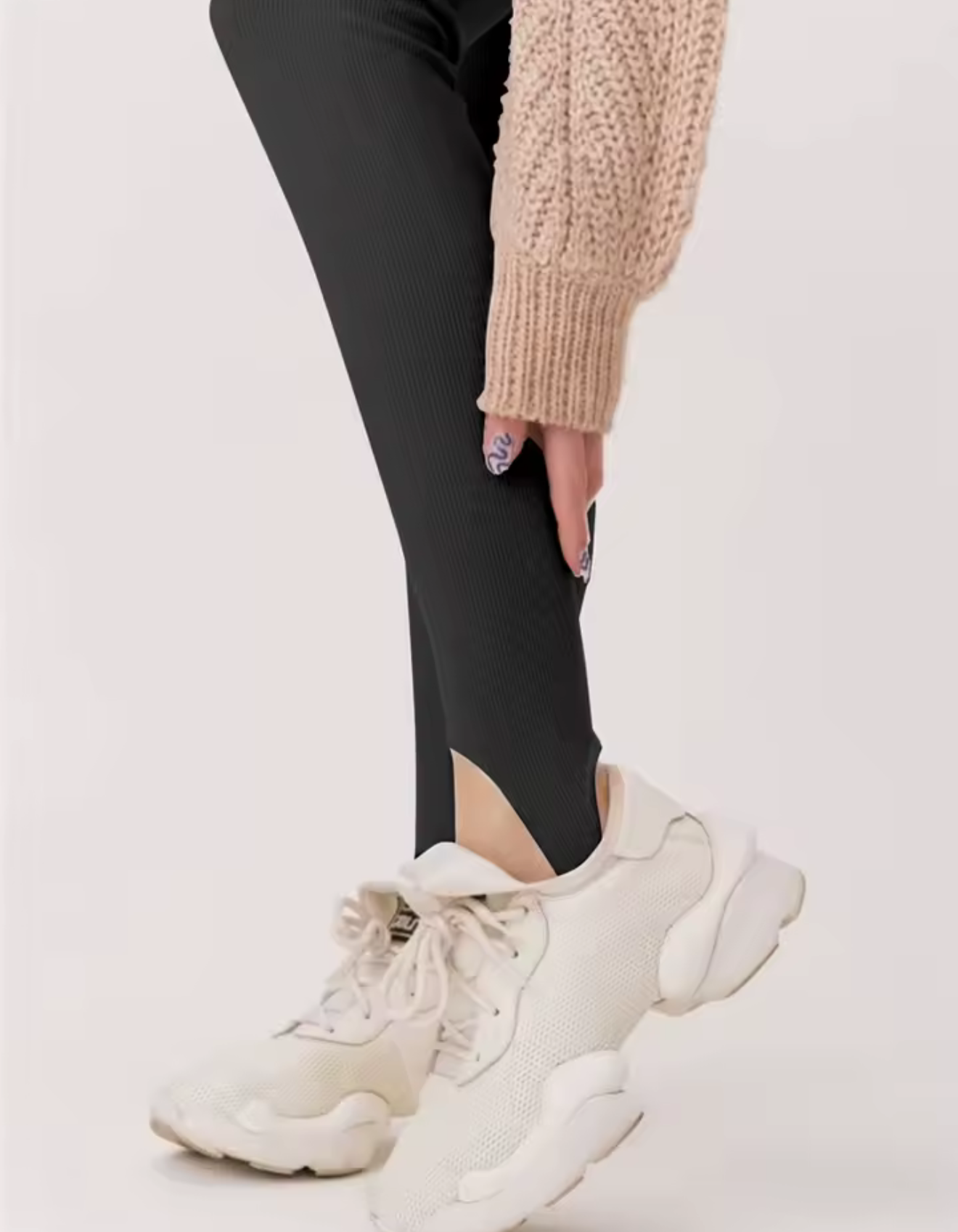 Leggings Fuseaux Shiny – Effetto Staffa e Brillantezza Glam