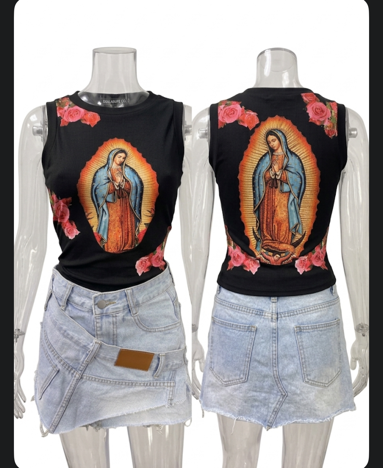 Top a Costine "Iconic Rose" – Stile Urban & Bold