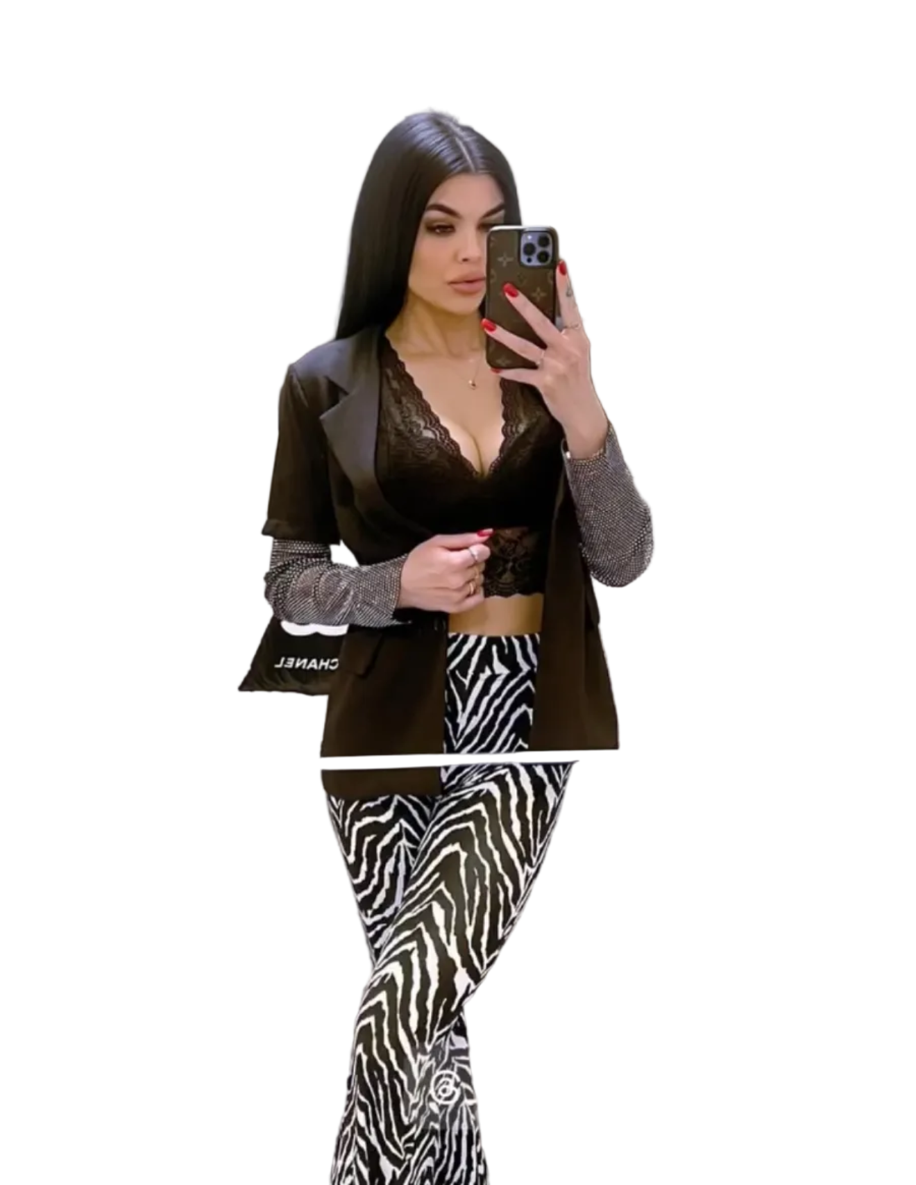 Blazer "Glow Reveal" – Eleganza Sartoriale con Dettaglio Crystal