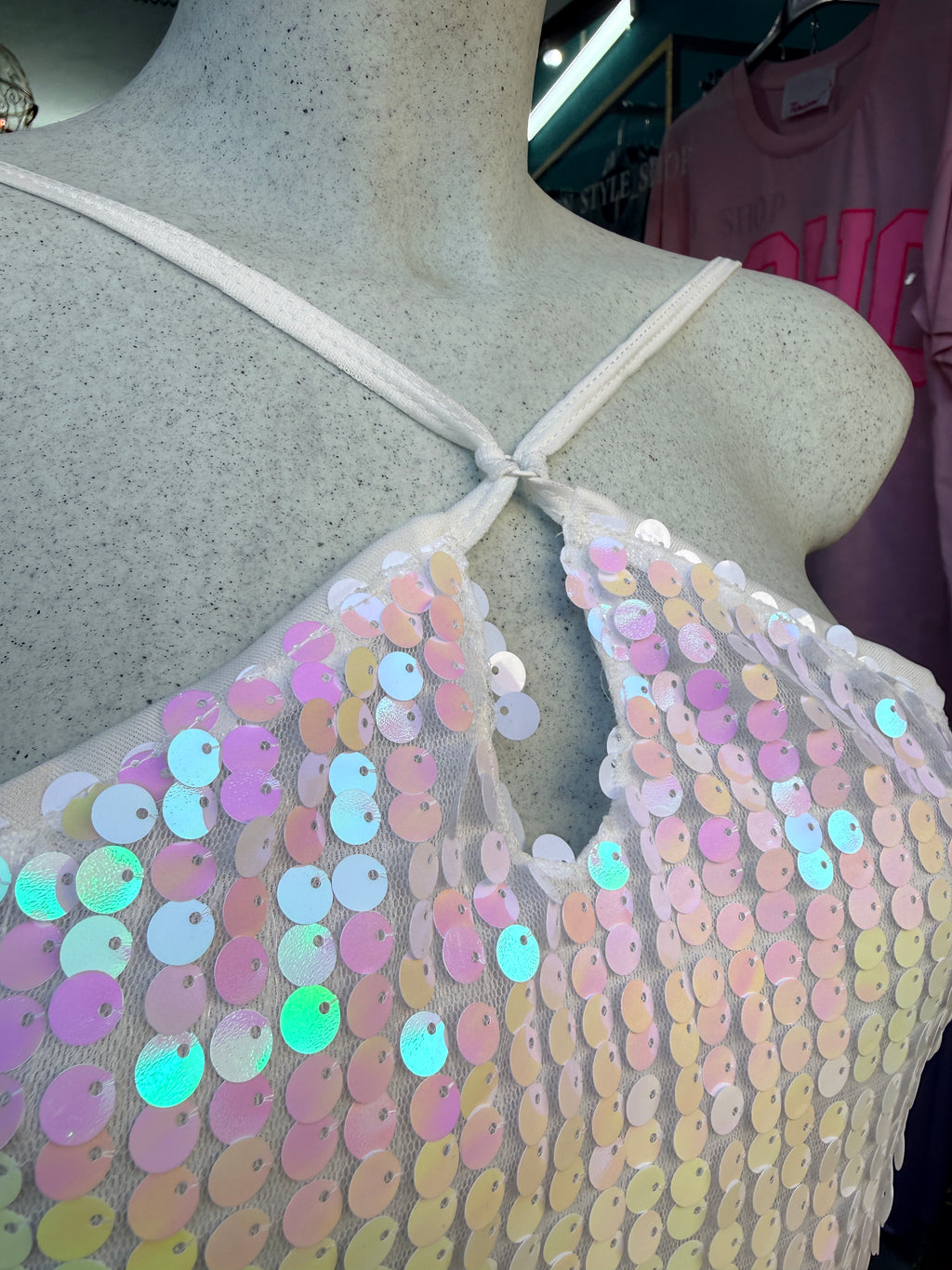 Mini Dress Scintillante – Taglia Unica