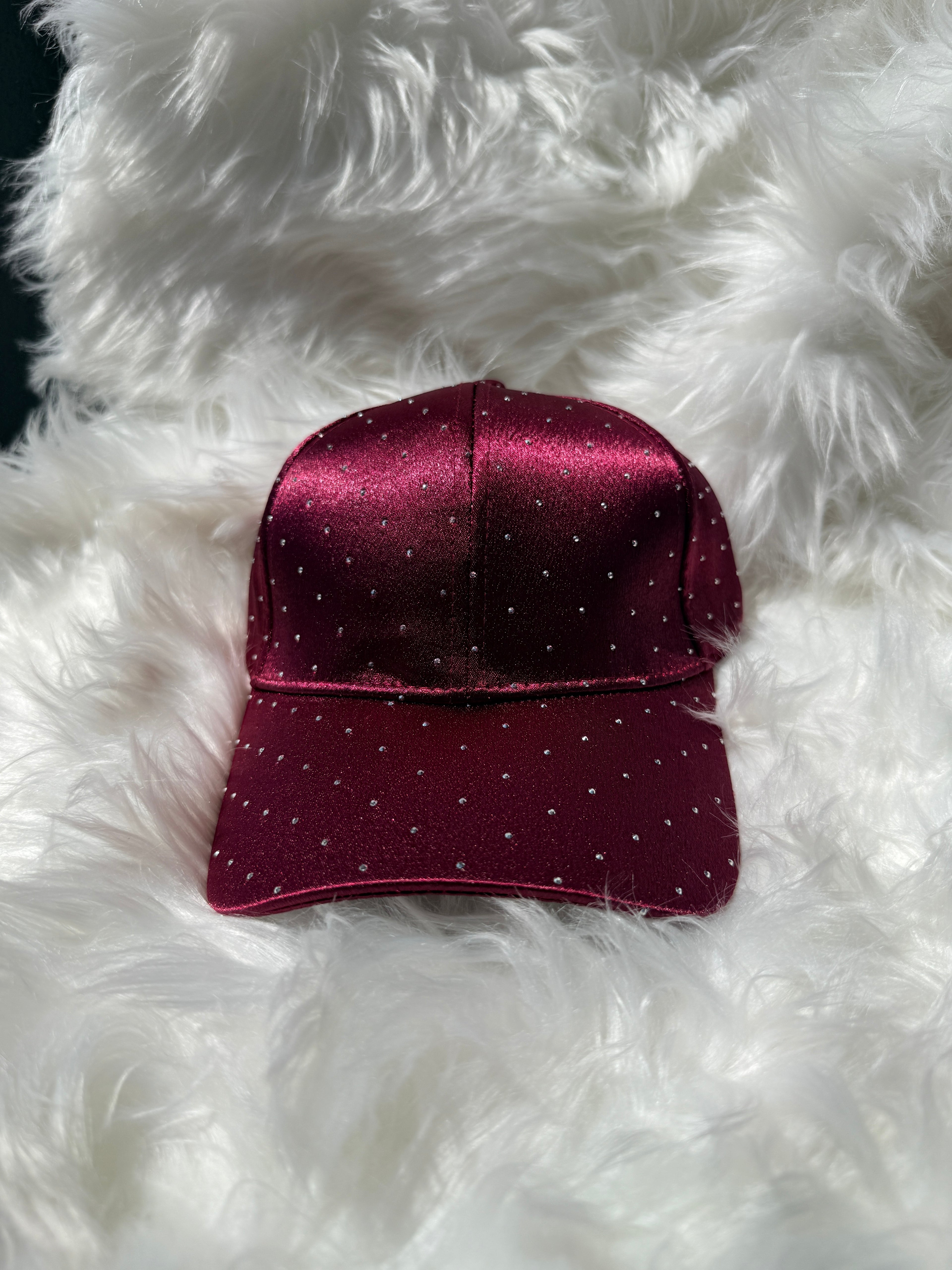 Cappello Luxury Satin con Strass