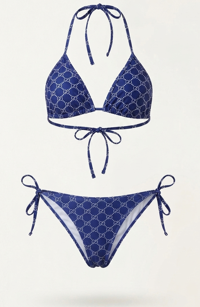 Bikini Triangle Monogram - Taglia Unica