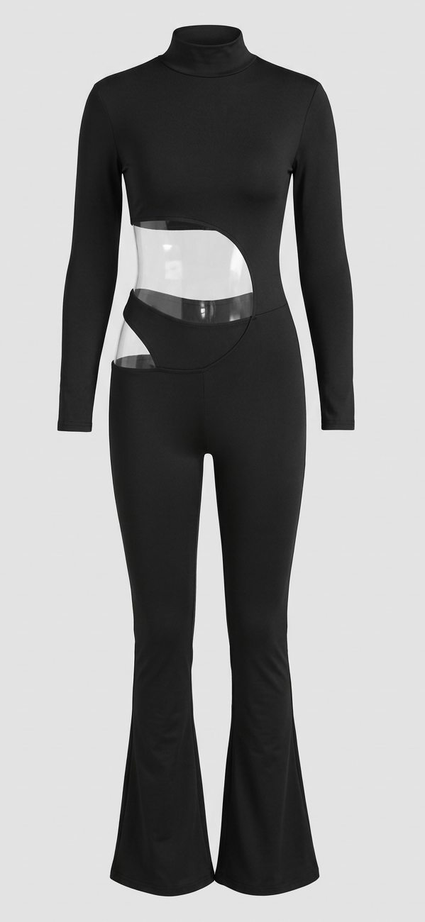 Tutina "Viral Cut-Out" – Black Edition