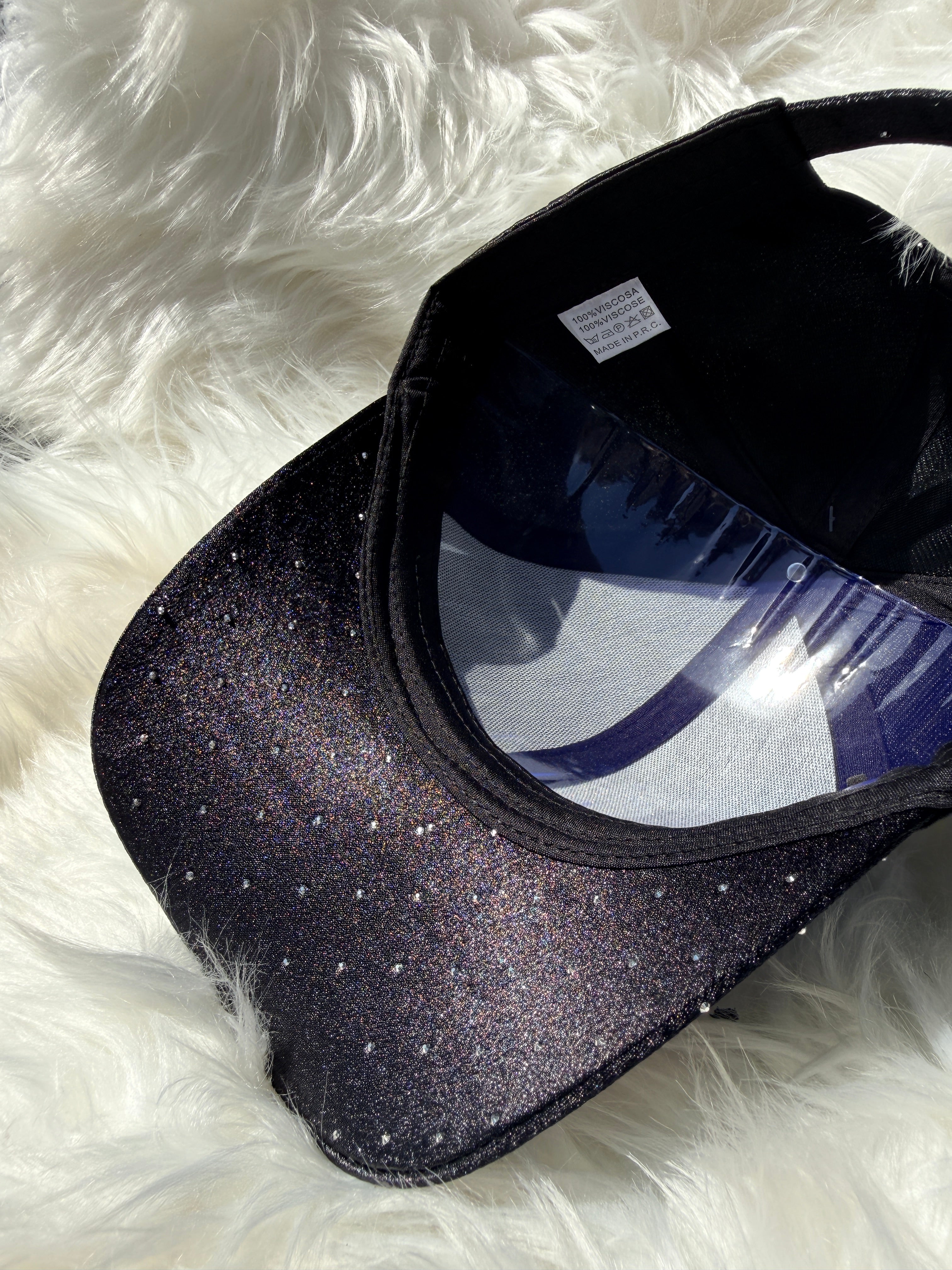 Cappello Luxury Satin con Strass