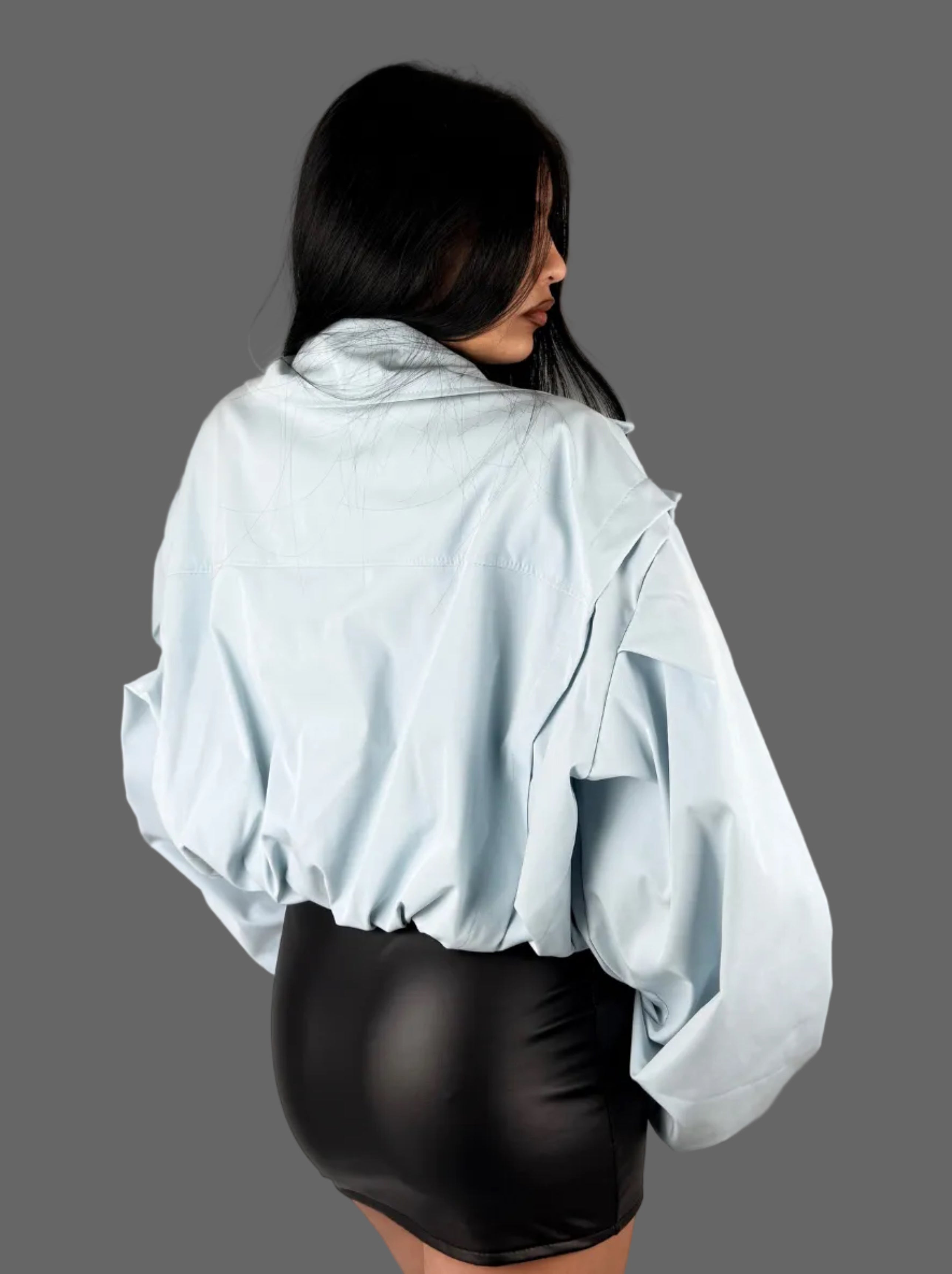 Trench Crop Oversize – Urban Chic Style